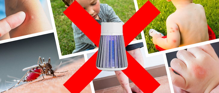 Zappify against mosquito bites